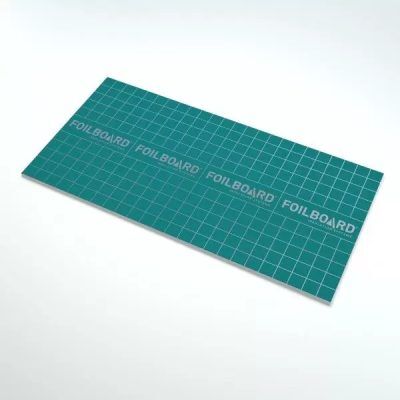 Foil board Insulation Green Rigid Panels